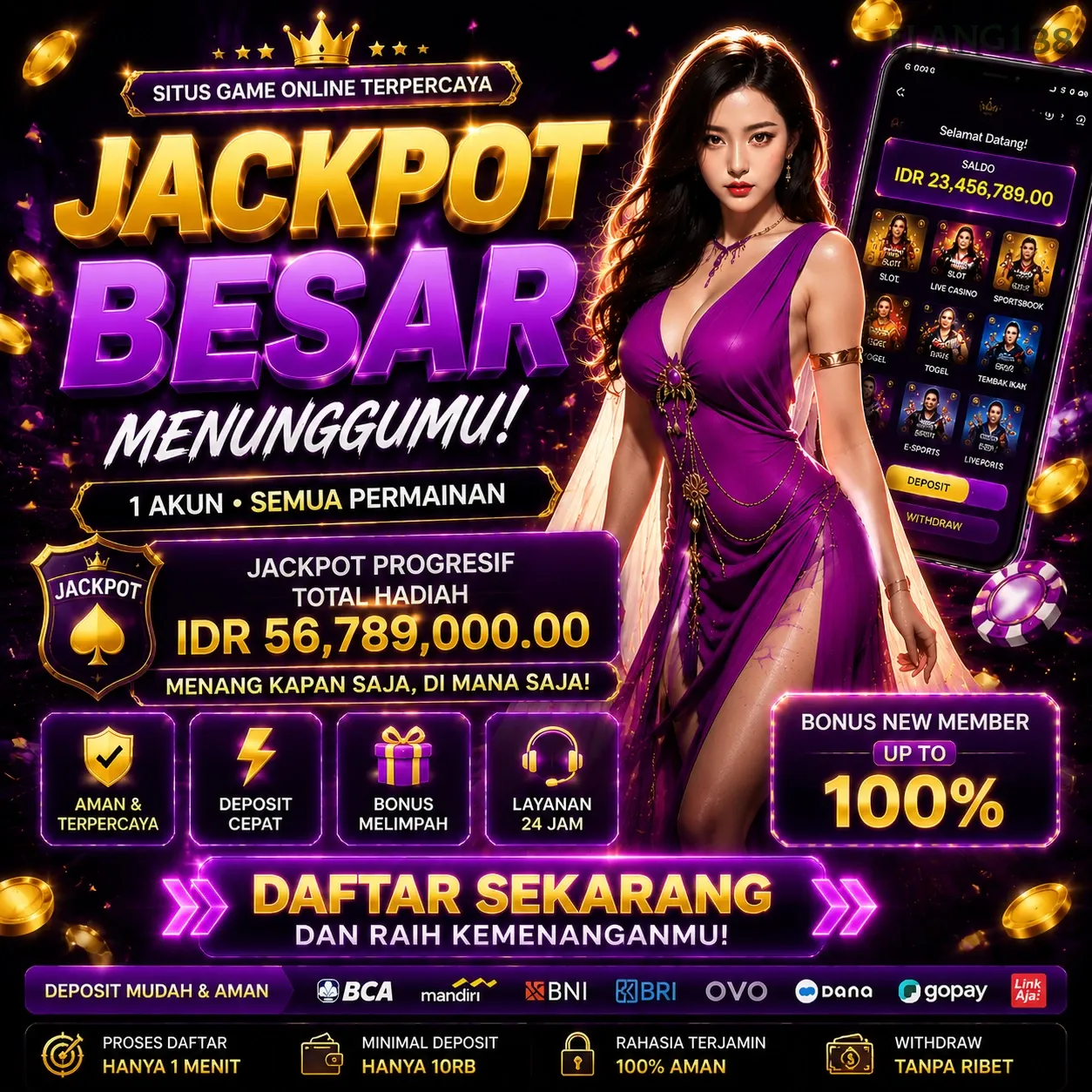 Ikon aplikasi elang138 resmi